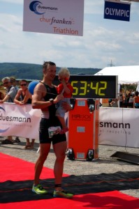 Christian Morgenstern im Ziel